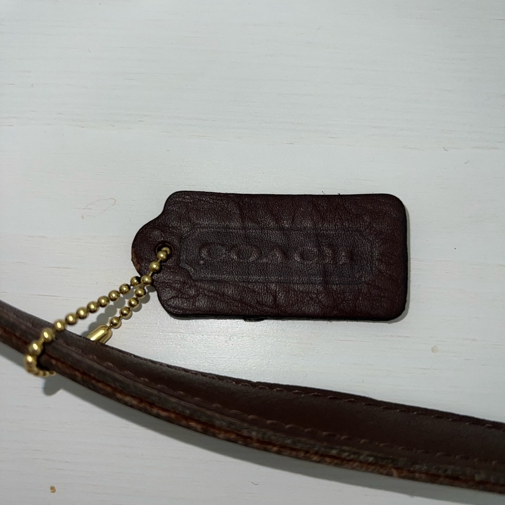 Coach Vintage Brown Small Sidepack, style number 9978 - Picture 5 of 9